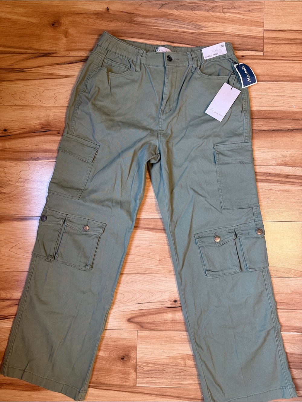 if it were me Olive Green Cargo Pants